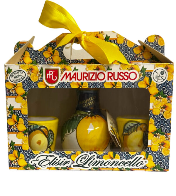 BOX CERAMICA - LIMONCELLO COSTA D'AMALFI IGP